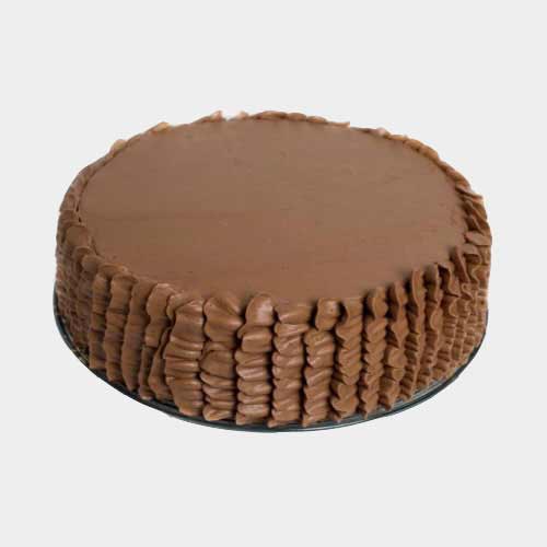 Round Layer Classic Chocolate Cake